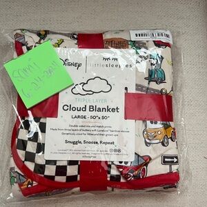 Little Sleepies Radiator Springs Cloud Blanket